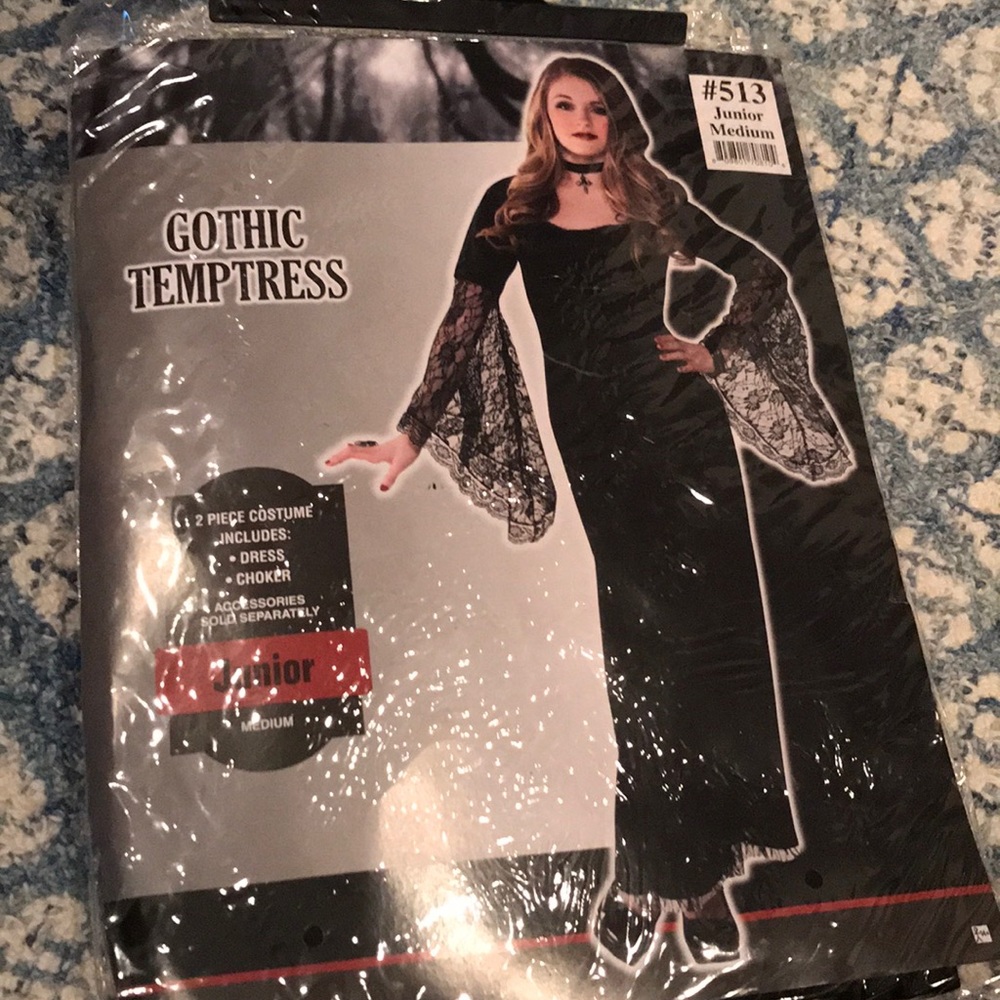 Gothic Temptress Dress Halloween Costume